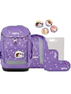 Maxi Schulrucksackset 6-tlg. PonyBäradies in lila