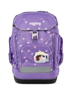 Maxi Schulrucksackset 6-tlg. PonyBäradies in lila