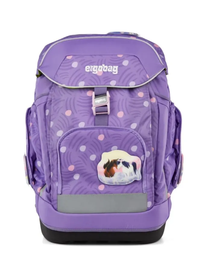 Maxi Schulrucksackset 6-tlg. PonyBäradies in lila