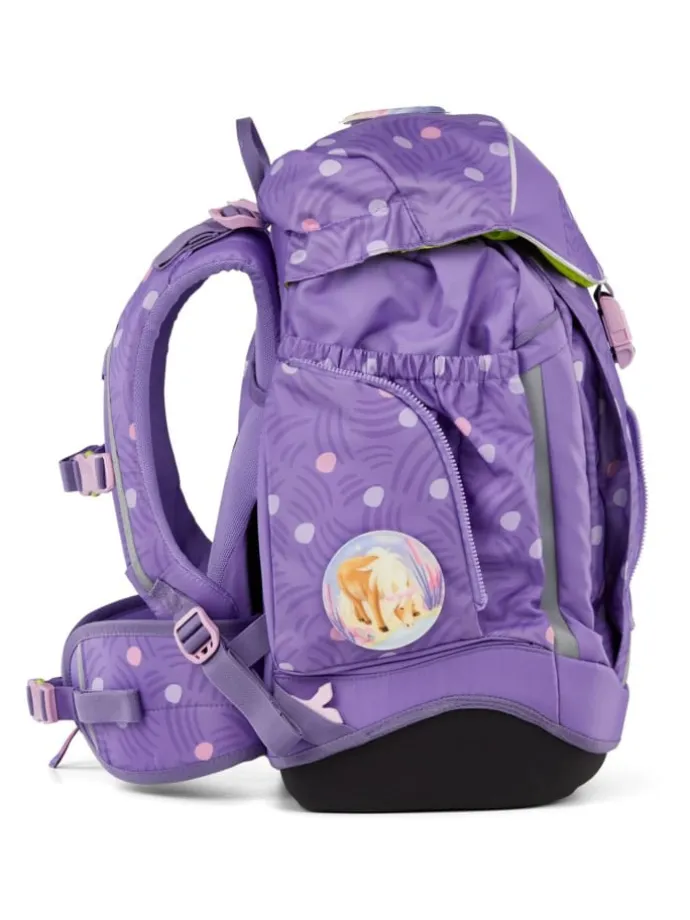 Maxi Schulrucksackset 6-tlg. PonyBäradies in lila