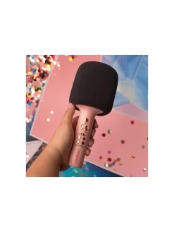 Maxlife Bluetooth-Mikrofon mit Lautsprecher MXBM-600 Pink in Rosa