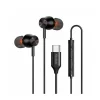 Mcdodo In-Ear, kabelgebundener Kopfhörer, USB-C (schwarz)