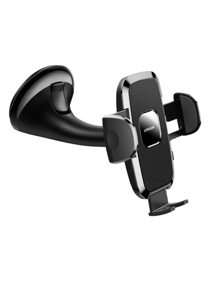 Mechanische Autohalterung universal für Telefon am Cockpit/Fenster schwarz