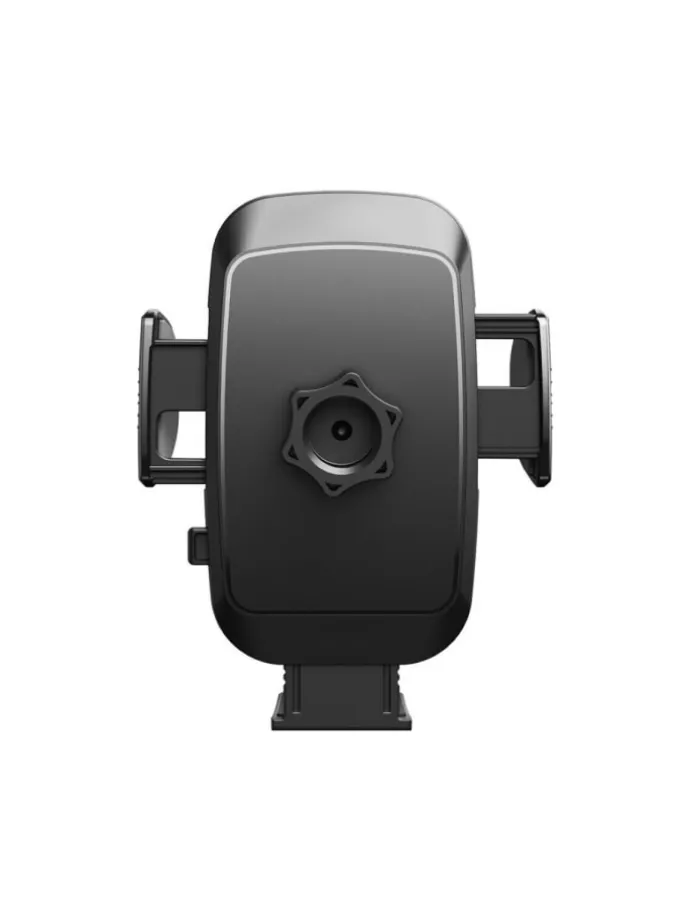 Mechanische Autohalterung universal für Telefon am Cockpit/Fenster schwarz