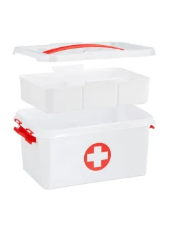 Medizinbox in Weiß