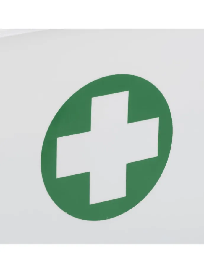 Medizinbox in Weiß/ Grün