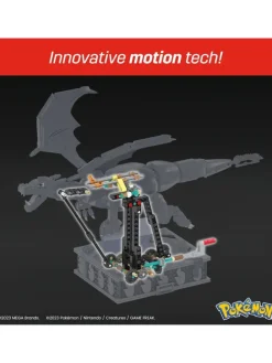 Mega Pokémon Glurak Actionfigur 1664 Teile bewegliche Figur 28 cm 12+