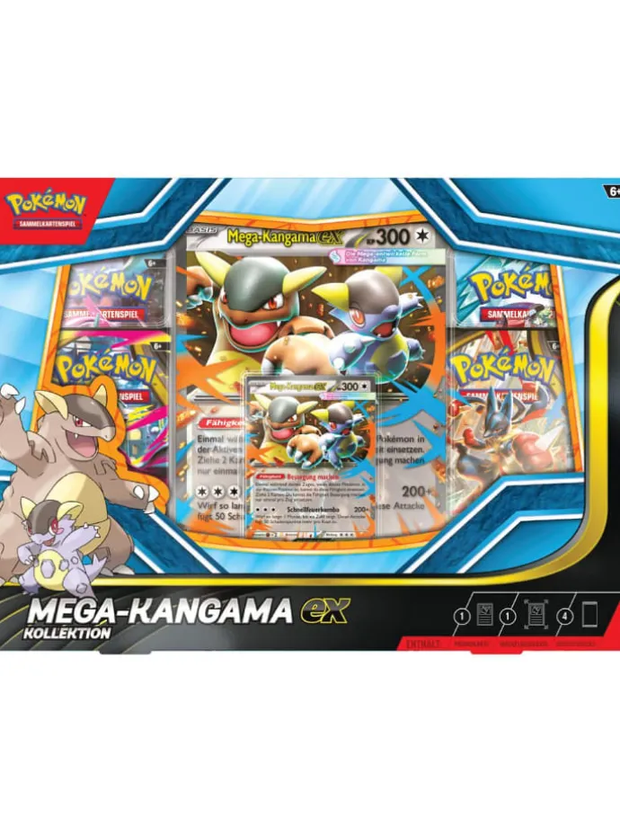 Mega-Kangama-EX Kollektion | Pokemon | Sammel-Karten | Edition deutsch