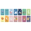 Meilensteinkarten "My first steps in life" - (B)10,5 x (H)17 cm