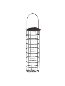 Meisenknödelhalter in Grau - (H)31 x Ø 8,5 cm