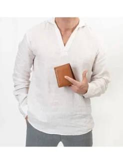 Memphis Geldbörse RFID Schutz Leder 12.5 cm in camel