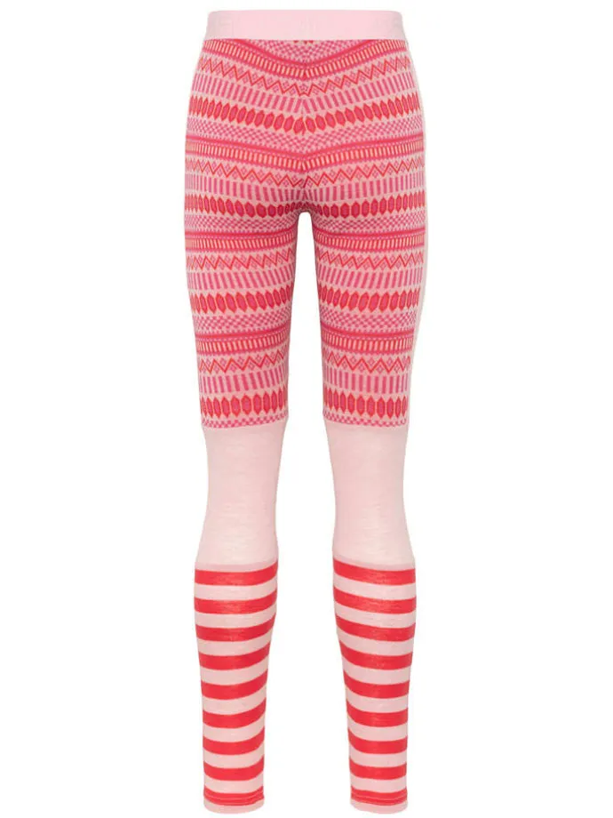 Merinowoll-Thermounterhose "Akle" in Pink