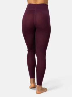 Merinowoll-Thermounterhose "Vilma" in Bordeaux