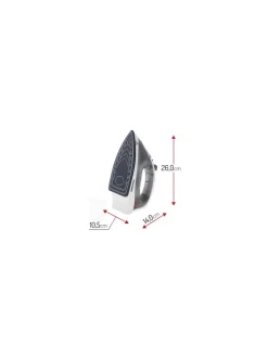 Mesko MS 5037 Dampfbügeleisen 2800 W - 170 ml, Grau in Grau