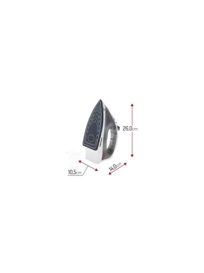 Mesko MS 5037 Dampfbügeleisen 2800 W - 170 ml, Grau in Grau