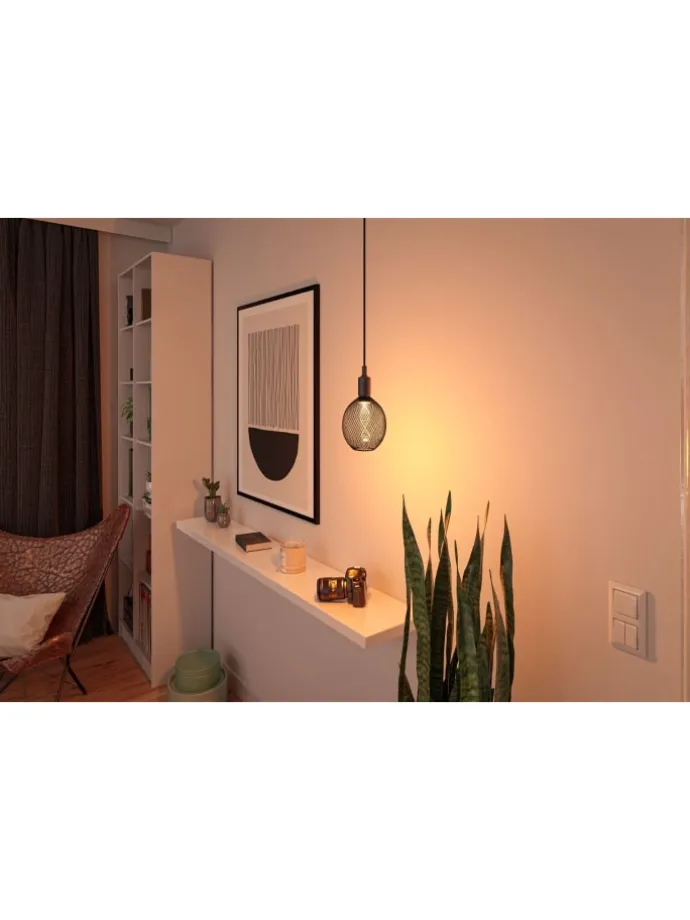 Metallic Glow Standard 230V LED Globe Helix