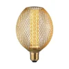 Metallic Glow Standard 230V LED Globe Spiral