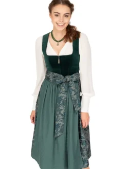 Mididirndl IRSEE in grün