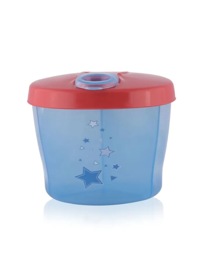Milchpulverbehälter Deckel in blau