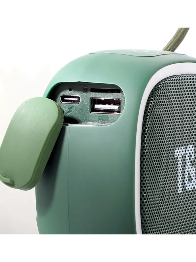 Mini-Bluetooth-Lautsprecher in Grün