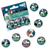Mini-Buttons "Einhorn Lunabelle" - 8 Stück - ab 3 Jahren
