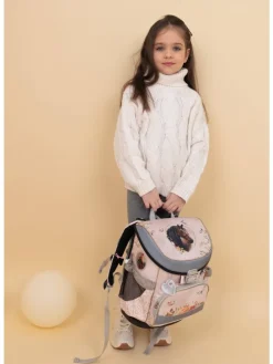 Mini-Fit Horse Chestnut Schulranzen Set 5-teilig mit extra Schlüsselanhänger