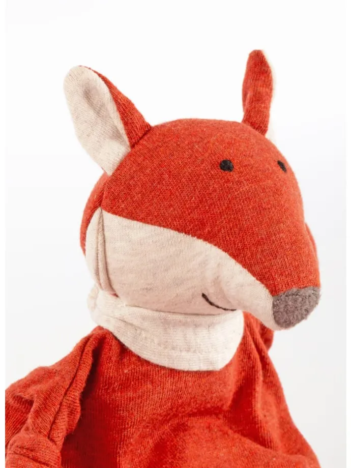 Mini-Schnuffeltuch Fuchs in orange
