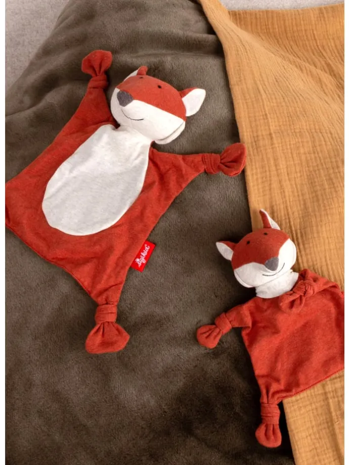 Mini-Schnuffeltuch Fuchs in orange
