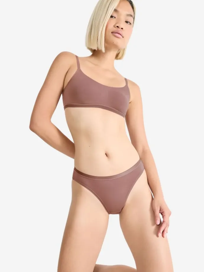 Minislip GO Daily Cotton Mini in CACAO