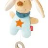 Mini-Spieluhr Hase in hellblau