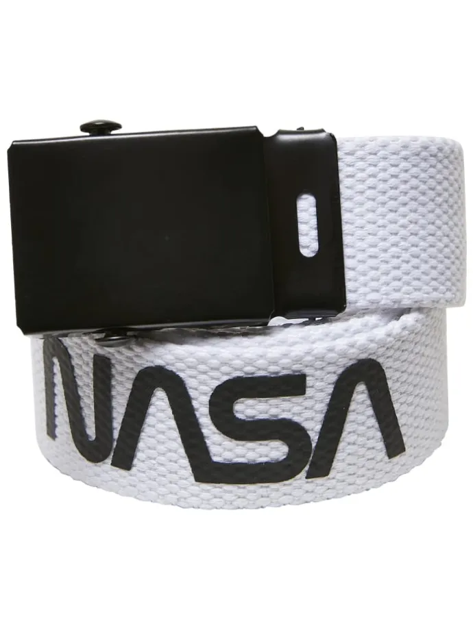 Mister Tee Unisex NASA Belt Kids 2-Pack in white/blue