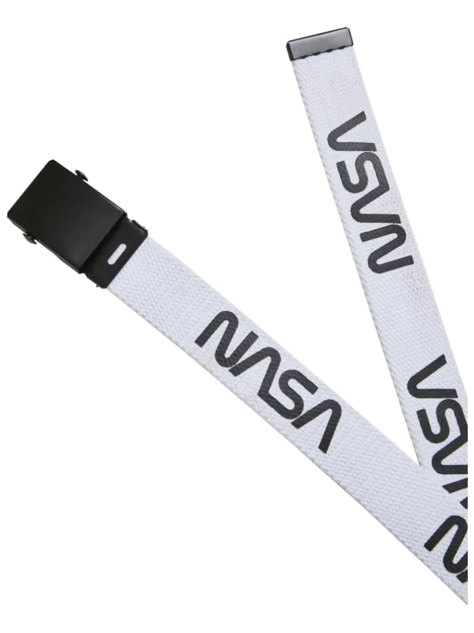 Mister Tee Unisex NASA Belt Kids 2-Pack in white/blue