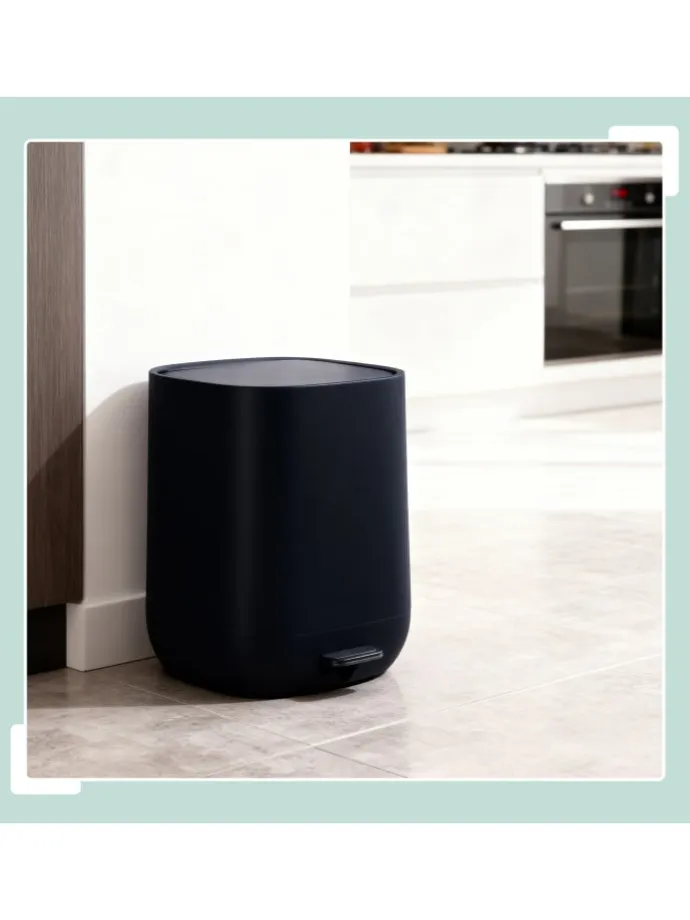Mülleimer Bad in Schwarz - 5 l