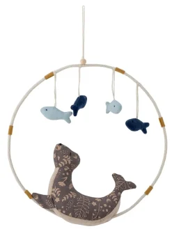 Mobile "Lulo" in Blau/ Creme