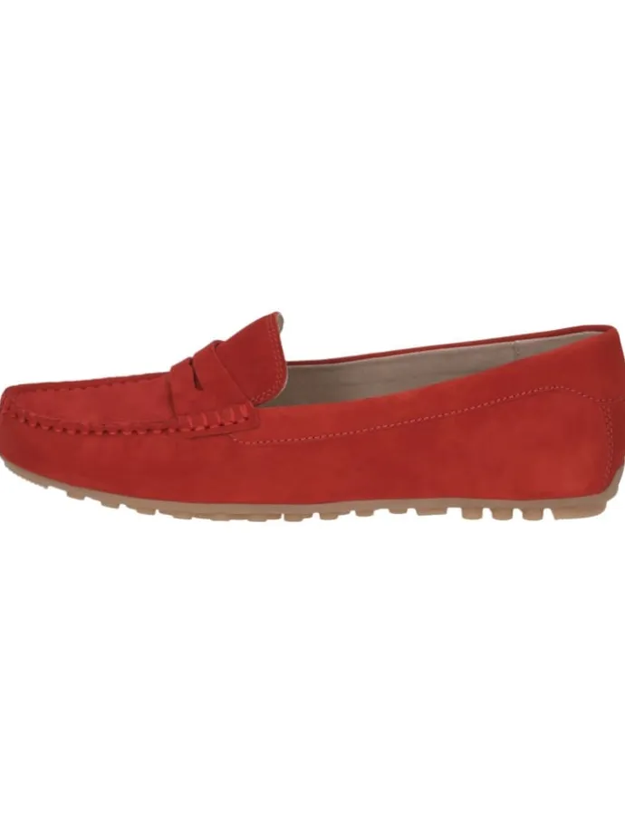 Mokassin in RED SUEDE