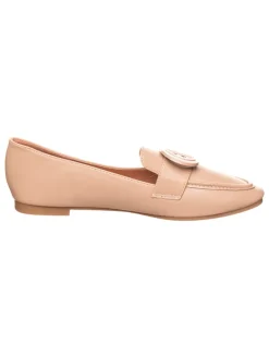 Mokassins in Apricot