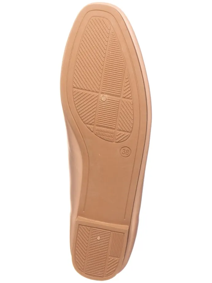 Mokassins in Apricot