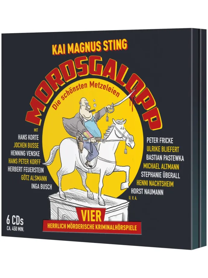 MORDSGALOPP - Vier herrlich mörderische Krimi-Hörspiele | WortArt