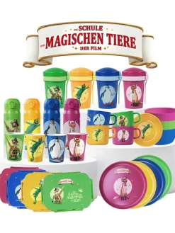 Müslibecher ''Die Schule der Magischen Tiere'' in Pink - 540 ml