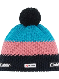 Mütze "Star" in Pink/ Blau/ Schwarz