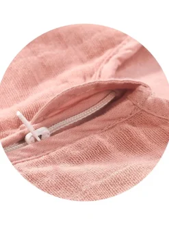 Mull-Schlafsack in Rosa