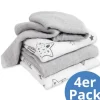 Mullwindel / Mulltuch 4er Pack 70 x 70 cm