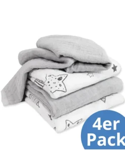 Mullwindel / Mulltuch 4er Pack 70 x 70 cm