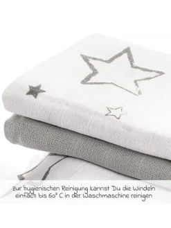 Mullwindel / Mulltuch 4er Pack 70 x 70 cm