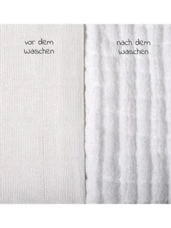 Mullwindeln / Mulltücher / Spucktücher 10er in weiss