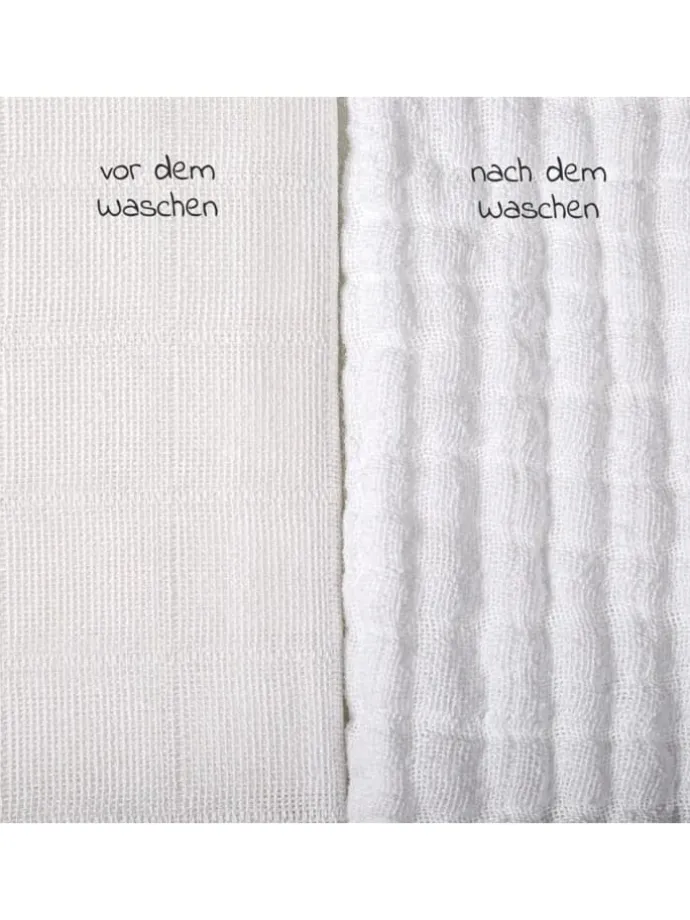 Mullwindeln / Mulltücher / Spucktücher 10er in weiss