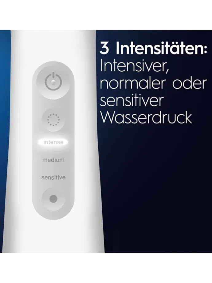 Munddusche "AquaCare 6" in Weiß