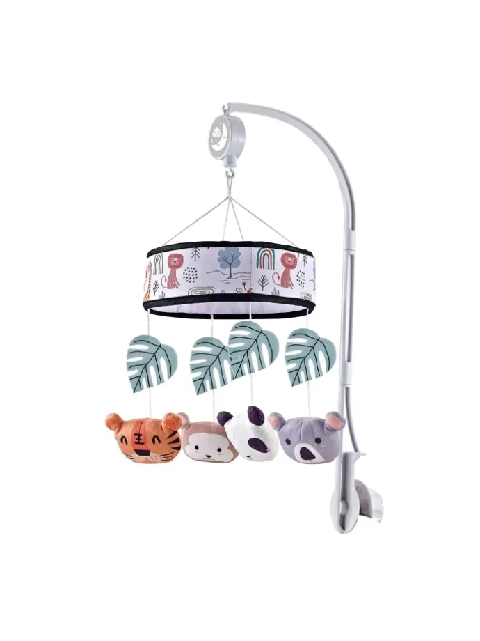 Musik Mobile Tropic Tiere in bunt