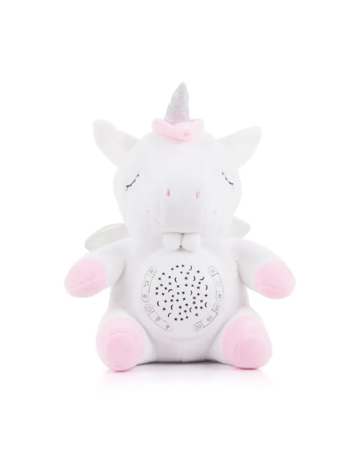 Musik Plüschtier Einhorn in rosa