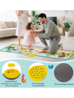 Musikmatte Kinder in Bunt